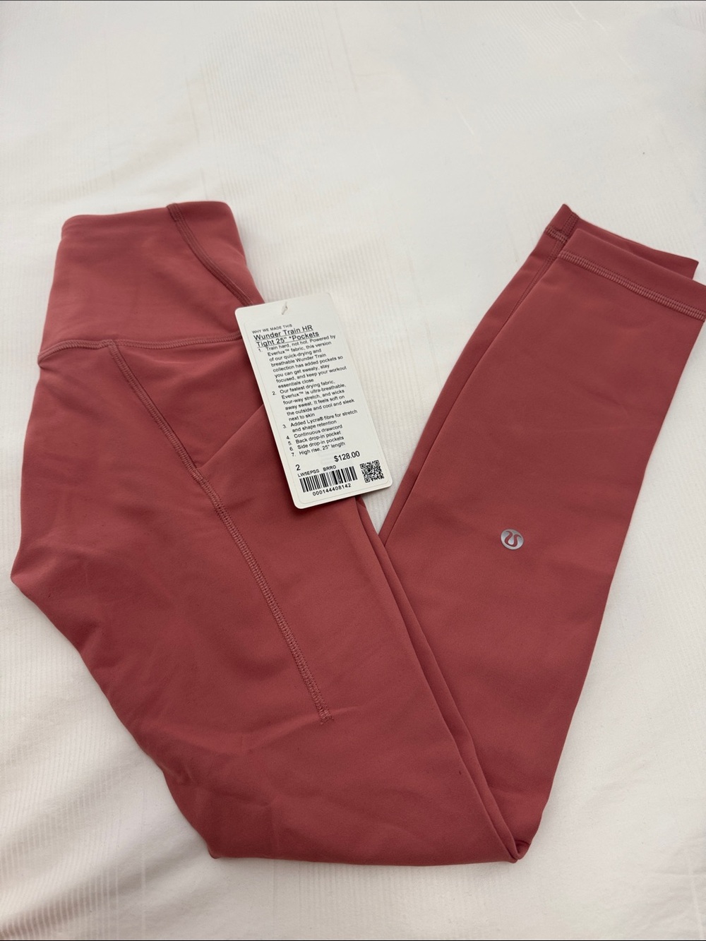 NWT Lululemon Wunder Train HR Tight 25” *Pockets